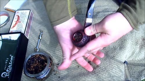 how to pack and light a tobacco pipe