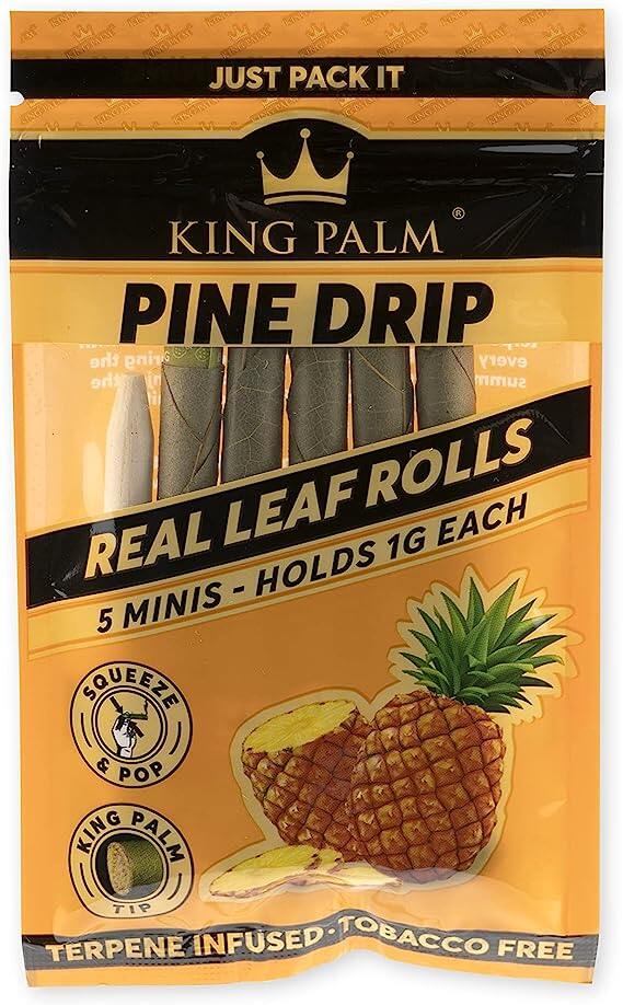 King Palm Mini Size Cones - (Squeeze & Pop Pre