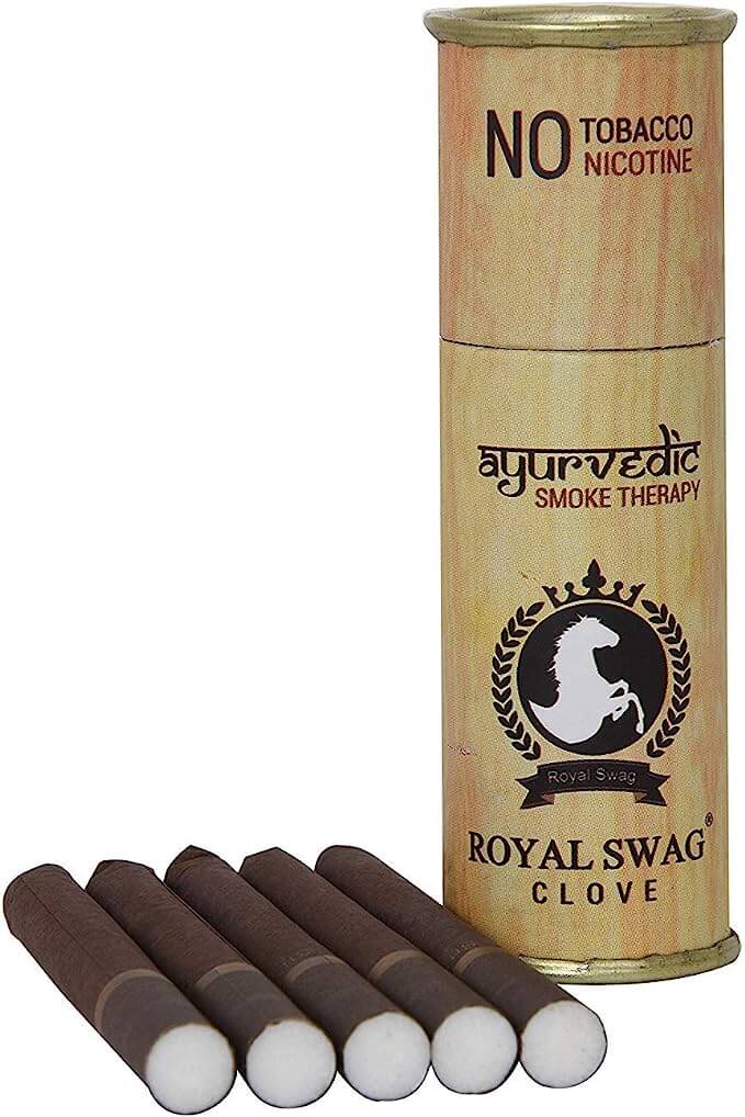 Royal Swag Clove Herbal Ayurvedic Cigarettes