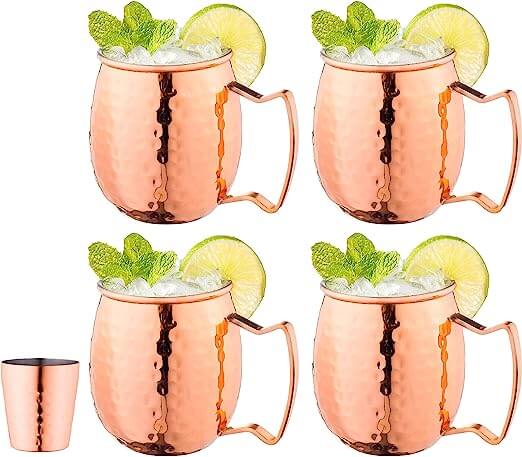 Royalty Art Moscow Mule Copper Mugs
