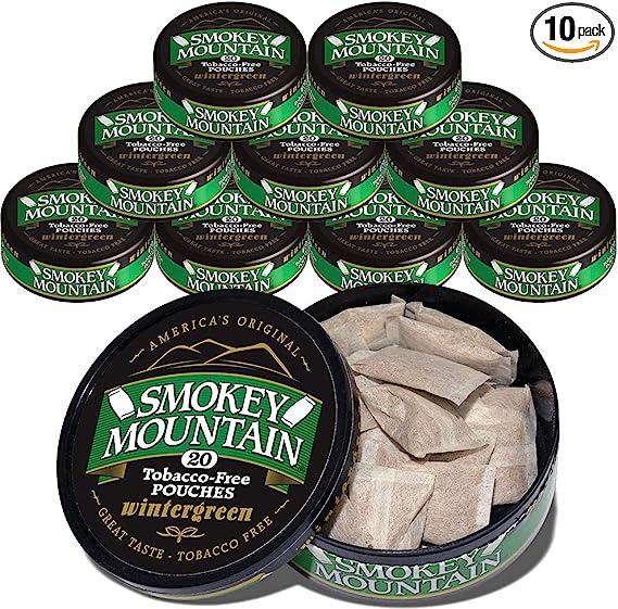 Smokey Mountain Original Pouches - Wintergreen
