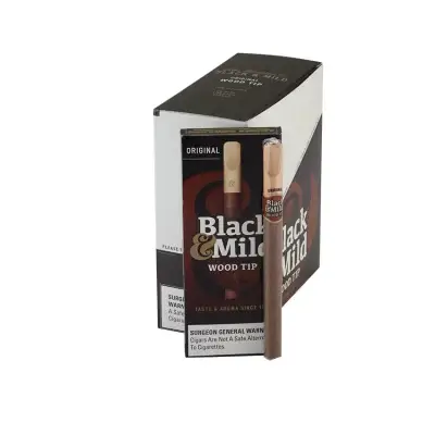 Black & Mild By Middleton Wood Tip 10/5 Cigars